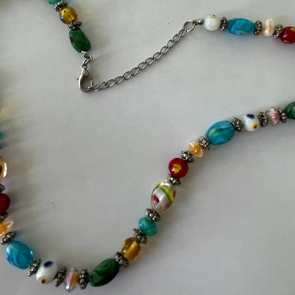 Source Unknown Multicolor Beaded Necklace - Picture 6 of 6